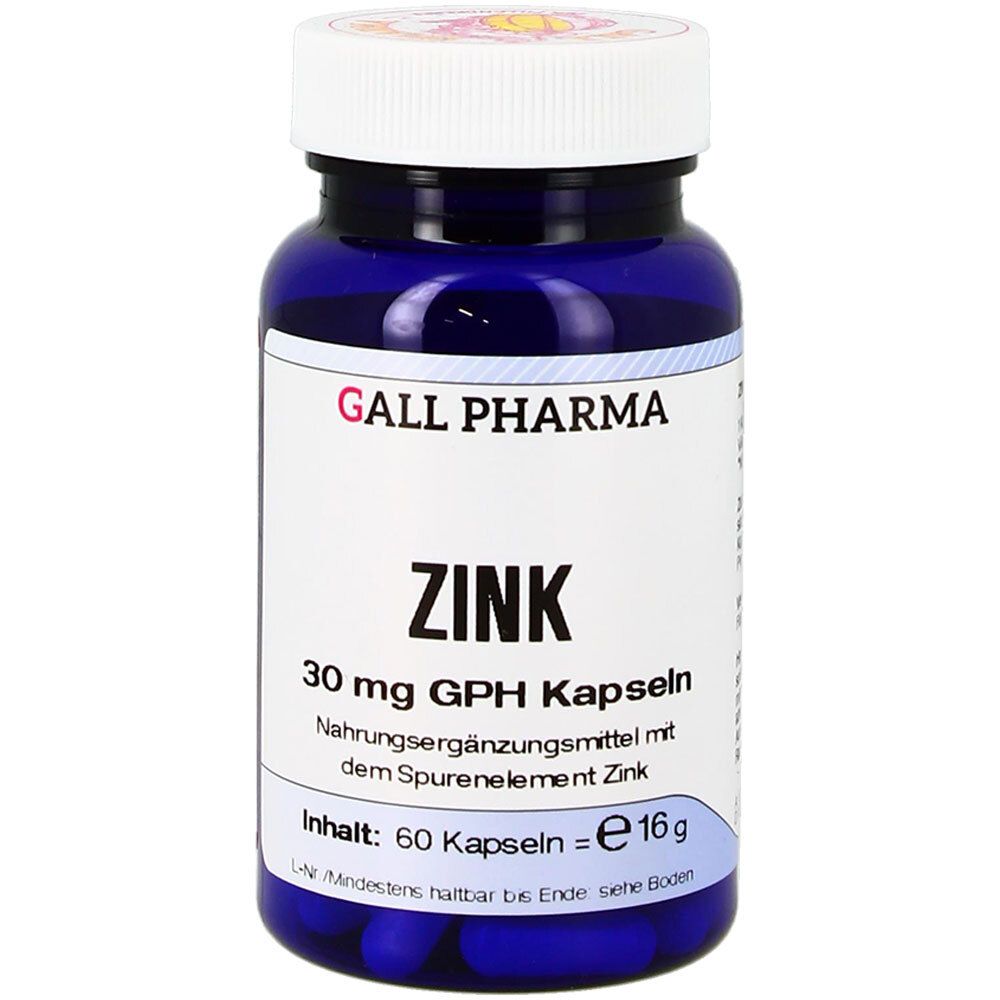 Zink 30 mg GPH Kapseln