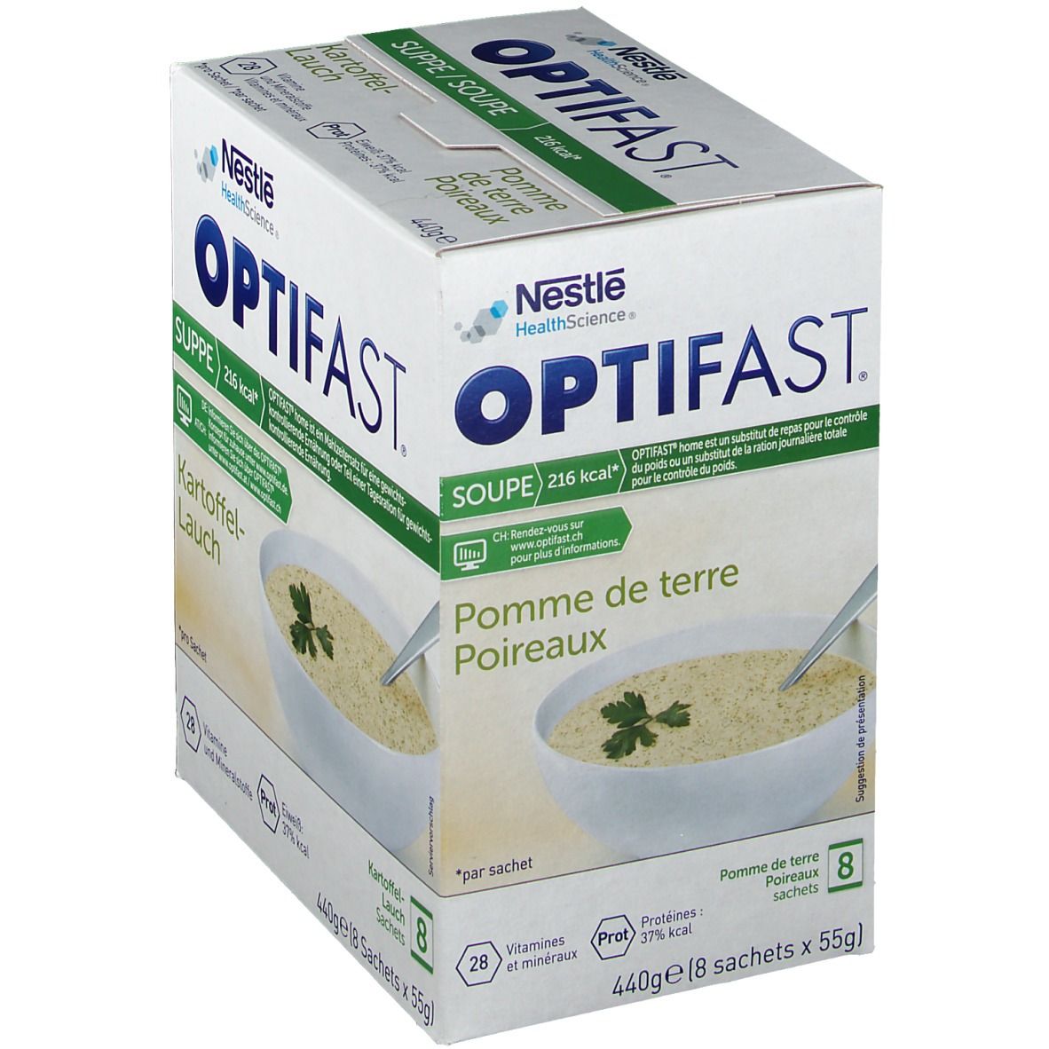 OPTIFAST® home Suppen Kartoffel-Lauch