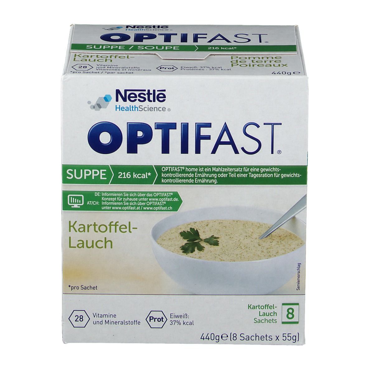 OPTIFAST® home Suppen Kartoffel-Lauch