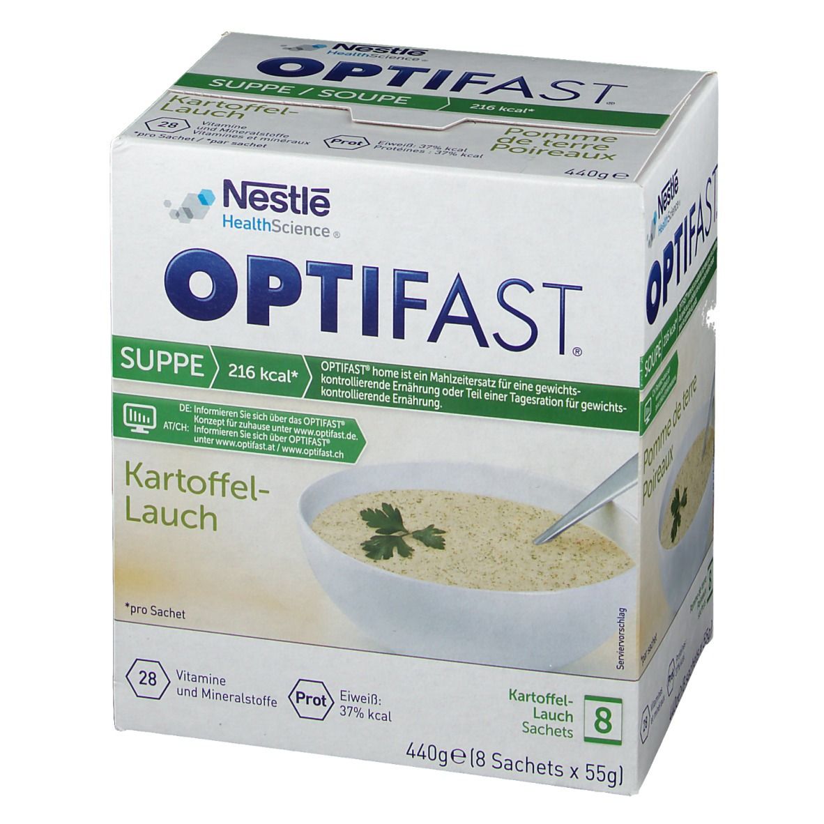 OPTIFAST® home Suppen Kartoffel-Lauch