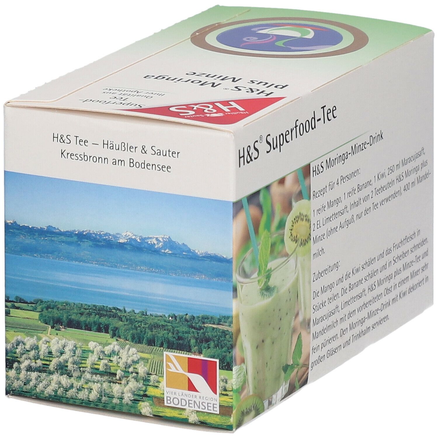 H&S® Superfood-Tee Moringa plus Minze