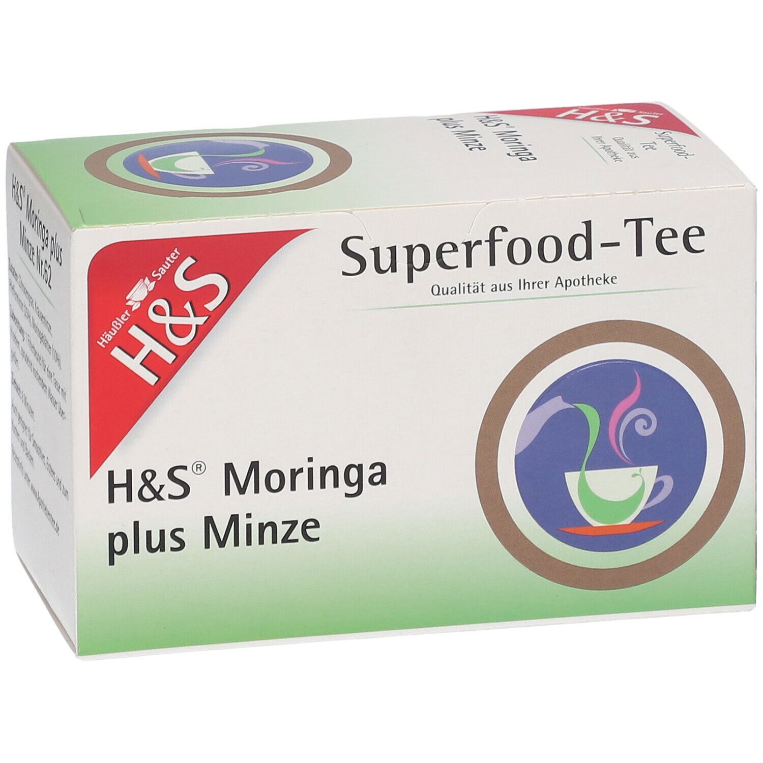 H&S® Superfood-Tee Moringa plus Minze