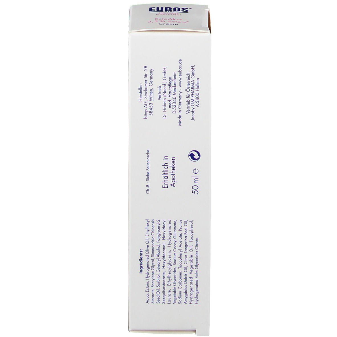 EUBOS® Kinder Ectoin Creme 3,5 %