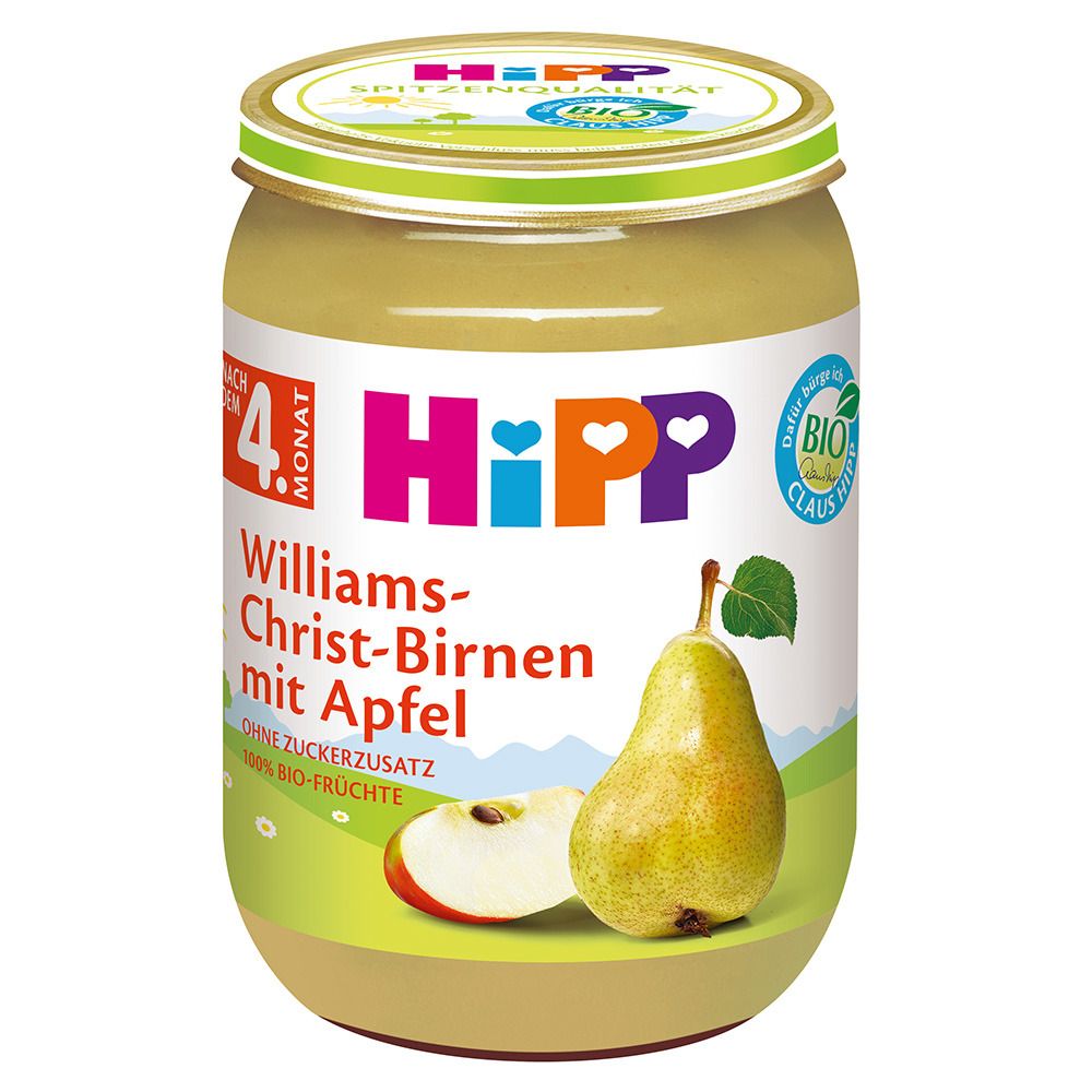 HiPP Williams-Christ-Birnen mit Apfel