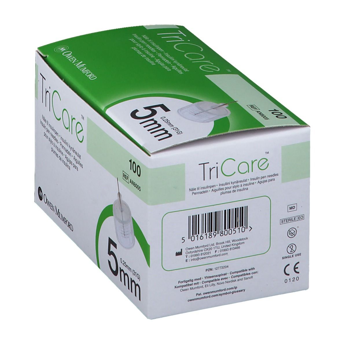 TriCare Pen-Nadeln 5 mm 0.25 mm 31G