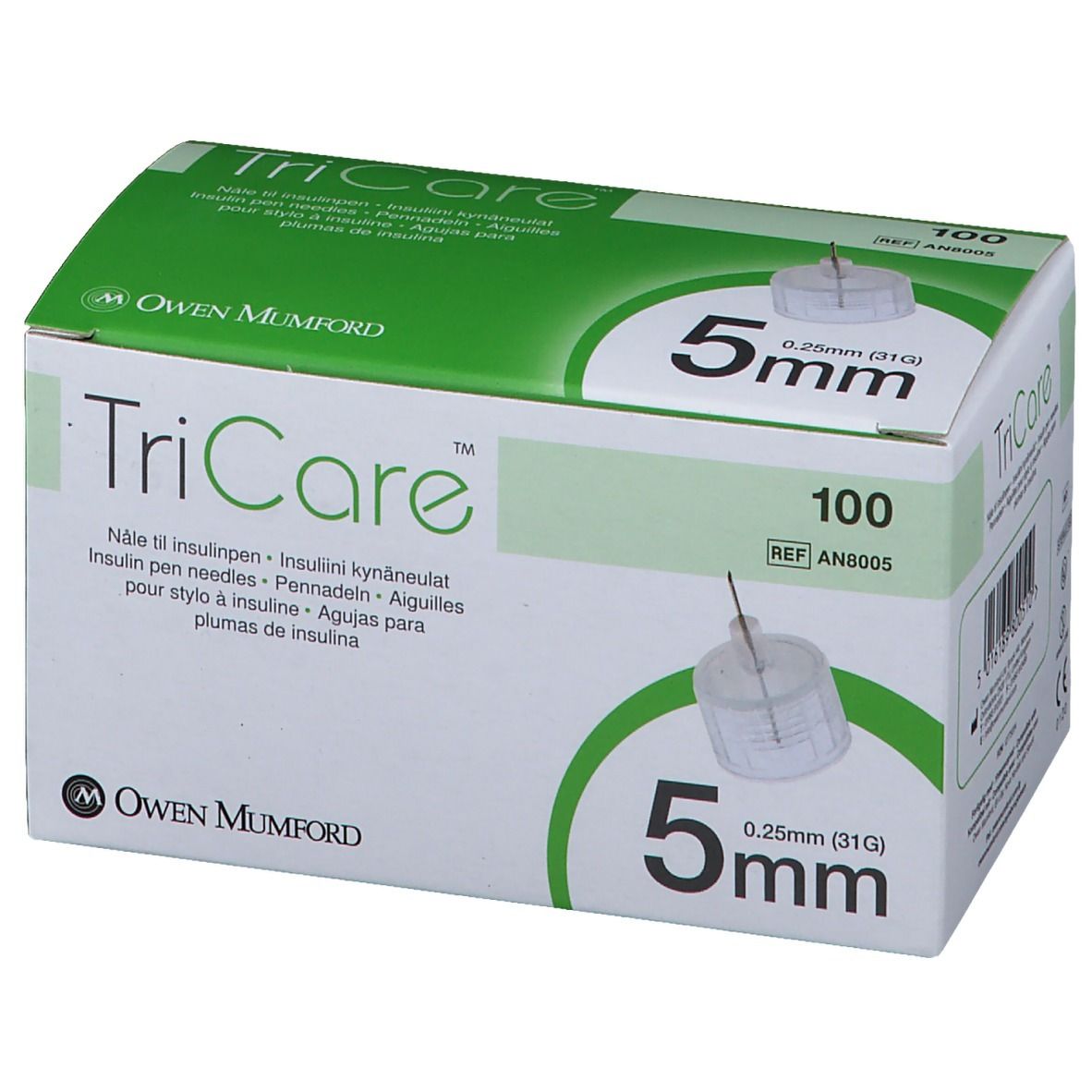 TriCare Pen-Nadeln 5 mm 0.25 mm 31G