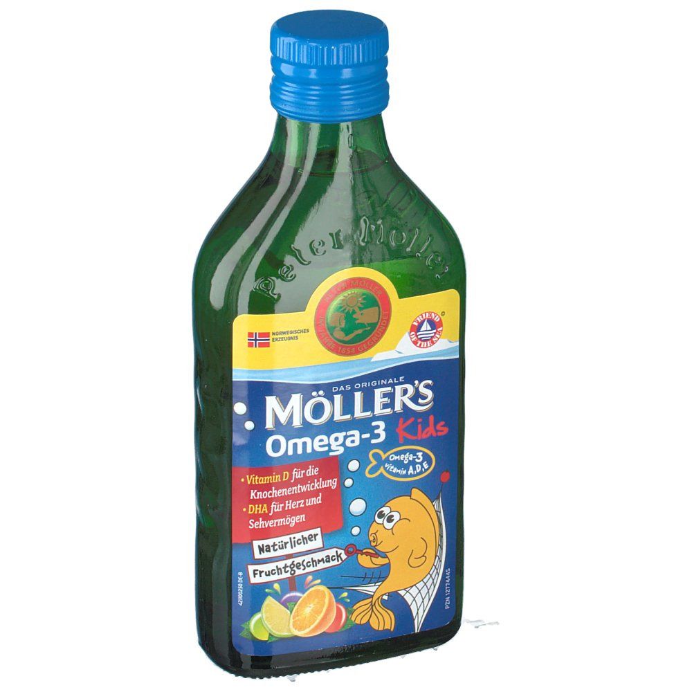 MÖLLERS Omega-3 Kinder natürlicher Fruchtgeschmack