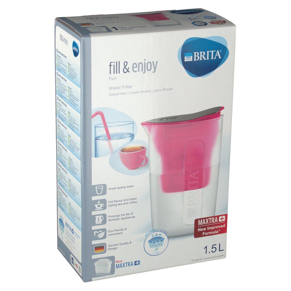 BRITA® fill & enjoy Fun Wasserfilter pink