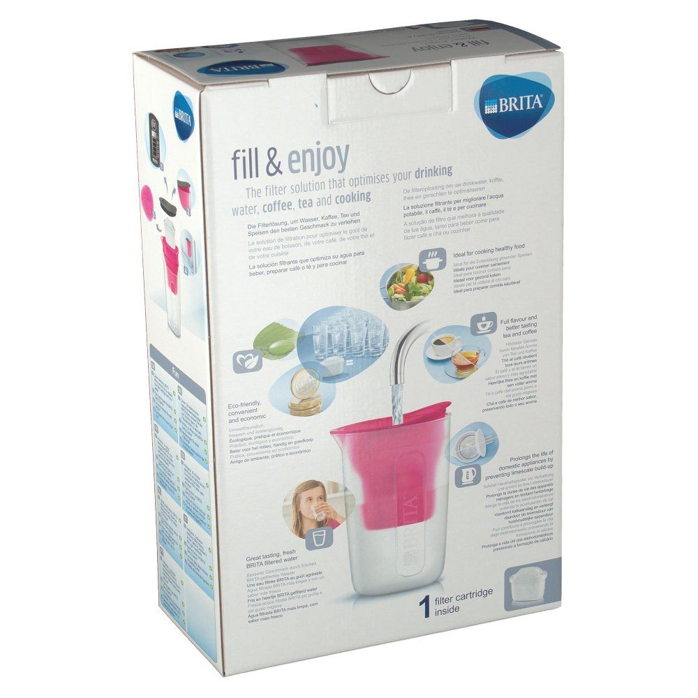 BRITA® fill & enjoy Fun Wasserfilter pink