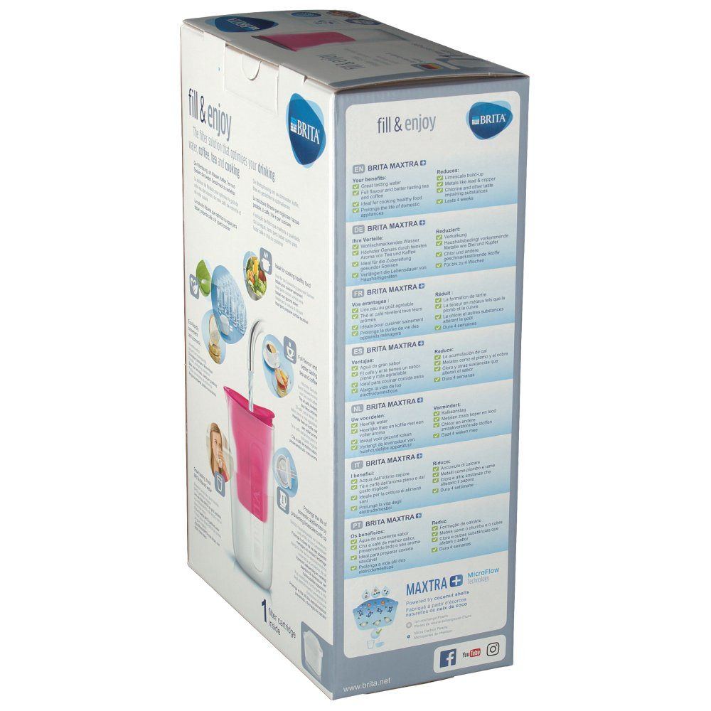 BRITA® fill & enjoy Fun Wasserfilter pink