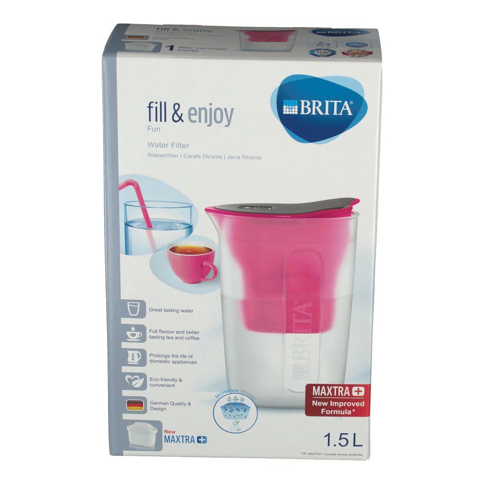 BRITA® fill & enjoy Fun Wasserfilter pink