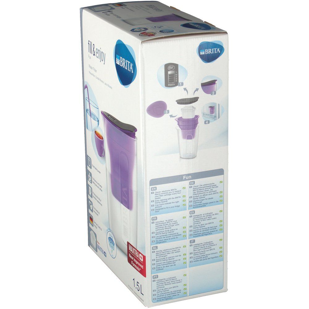 BRITA® fill & enjoy Fun Wasserfilter purple