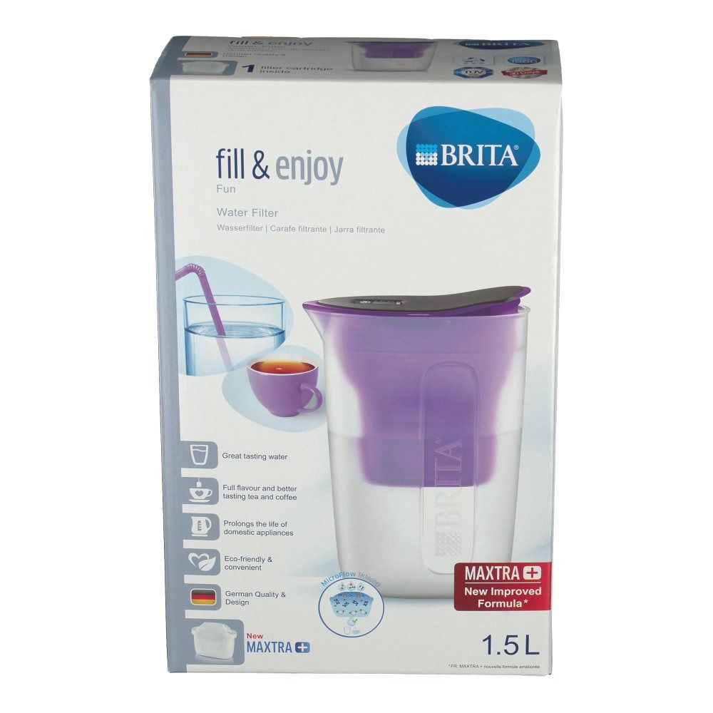 BRITA® fill & enjoy Fun Wasserfilter purple