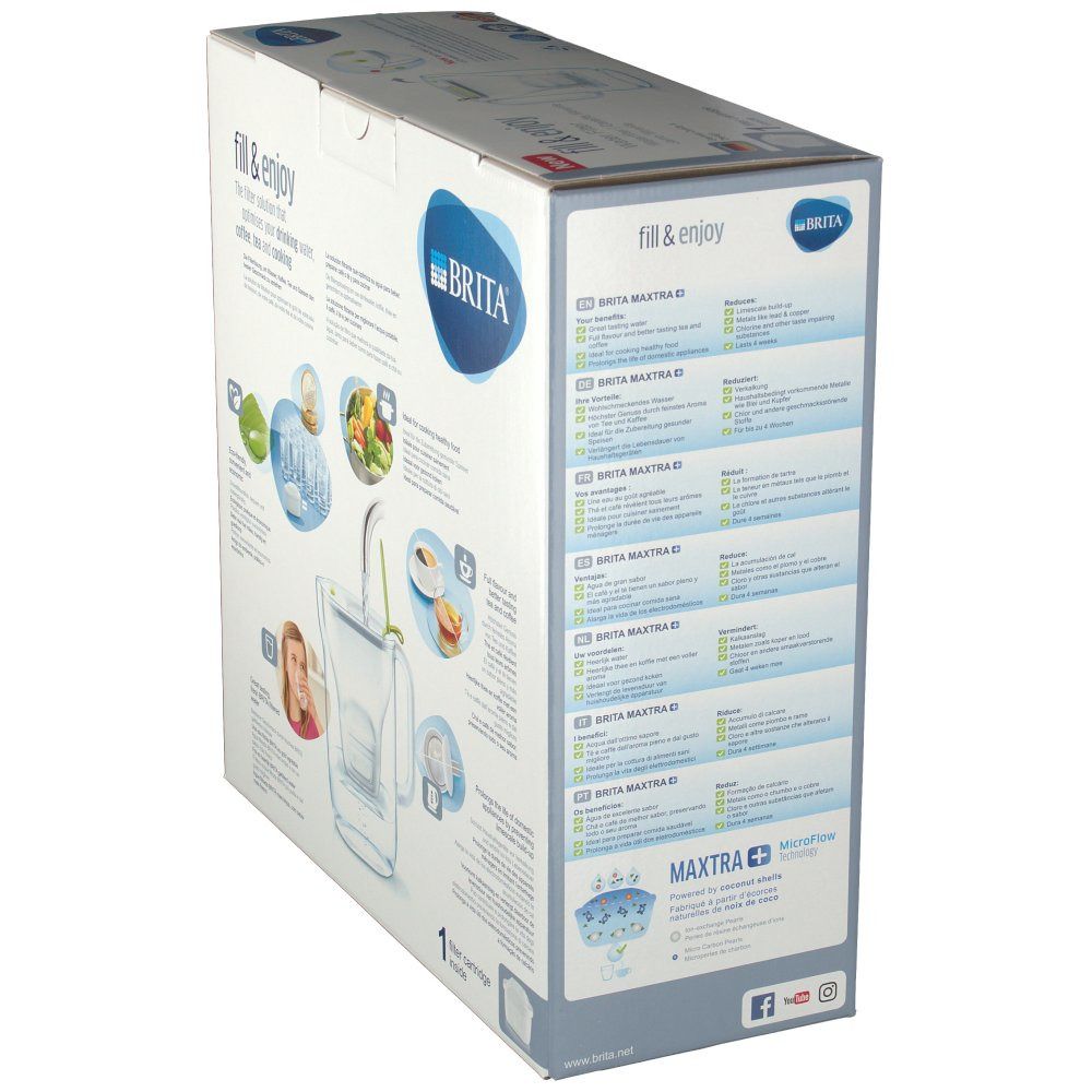 BRITA® fill & enjoy Style Wasserfilter 2,4 Liter lime