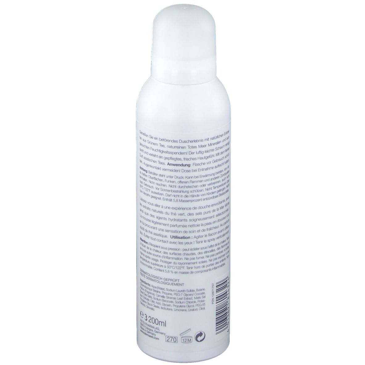 DERMASEL® Duschschaum grüner Tee