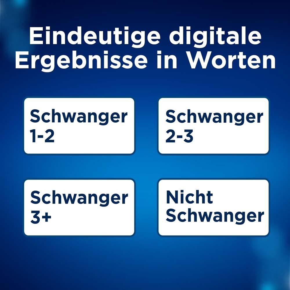 Clearblue Schwangerschaftstest Digital mit Wochenbestimmung 2er