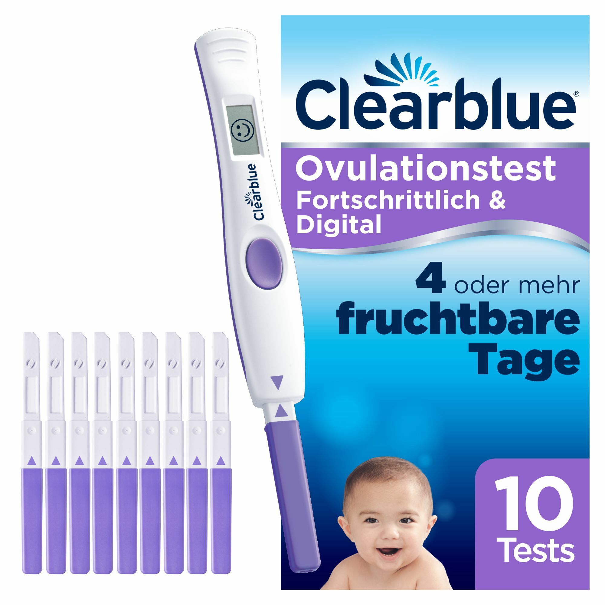 Clearblue® Ovulationstest FORTSCHRITTLICH & DIGITAL