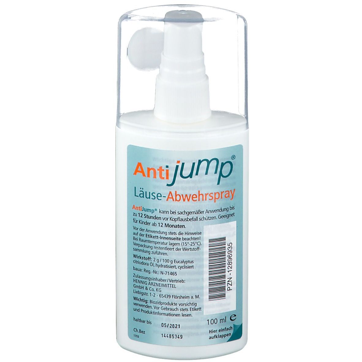Antijump Läuse-Abwehrspray