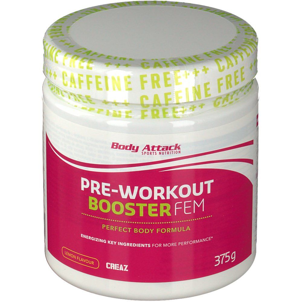 Body Attack Pre-Workout Booster FEM