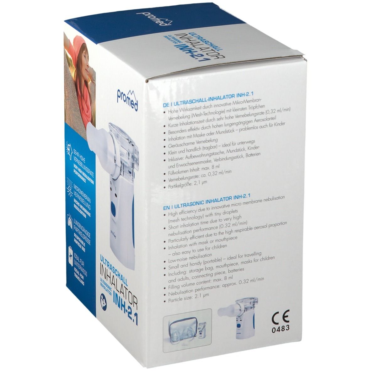 Promed Ultraschall-Inhalator INH-2.1