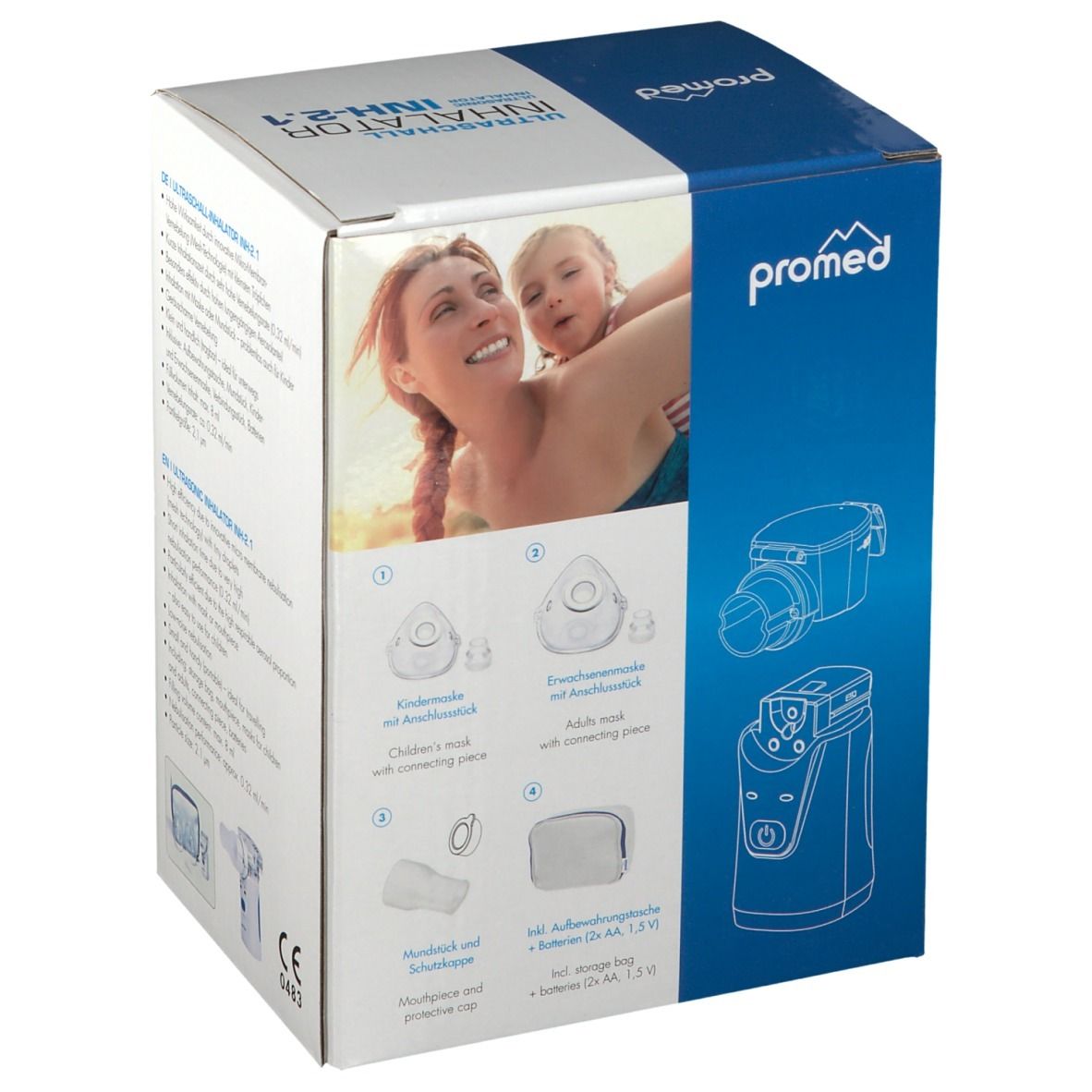 Promed Ultraschall-Inhalator INH-2.1