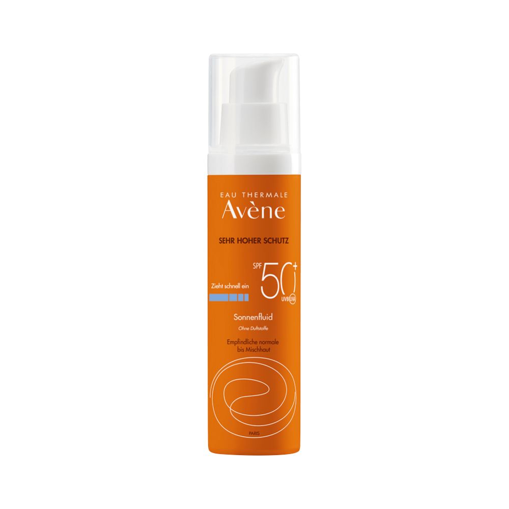Avène Sonnenfluid SPF 50+ ohne Duftstoffe
