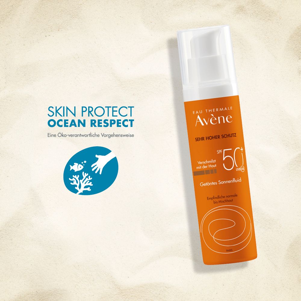 Avène Getöntes Sonnenfluid SPF 50+