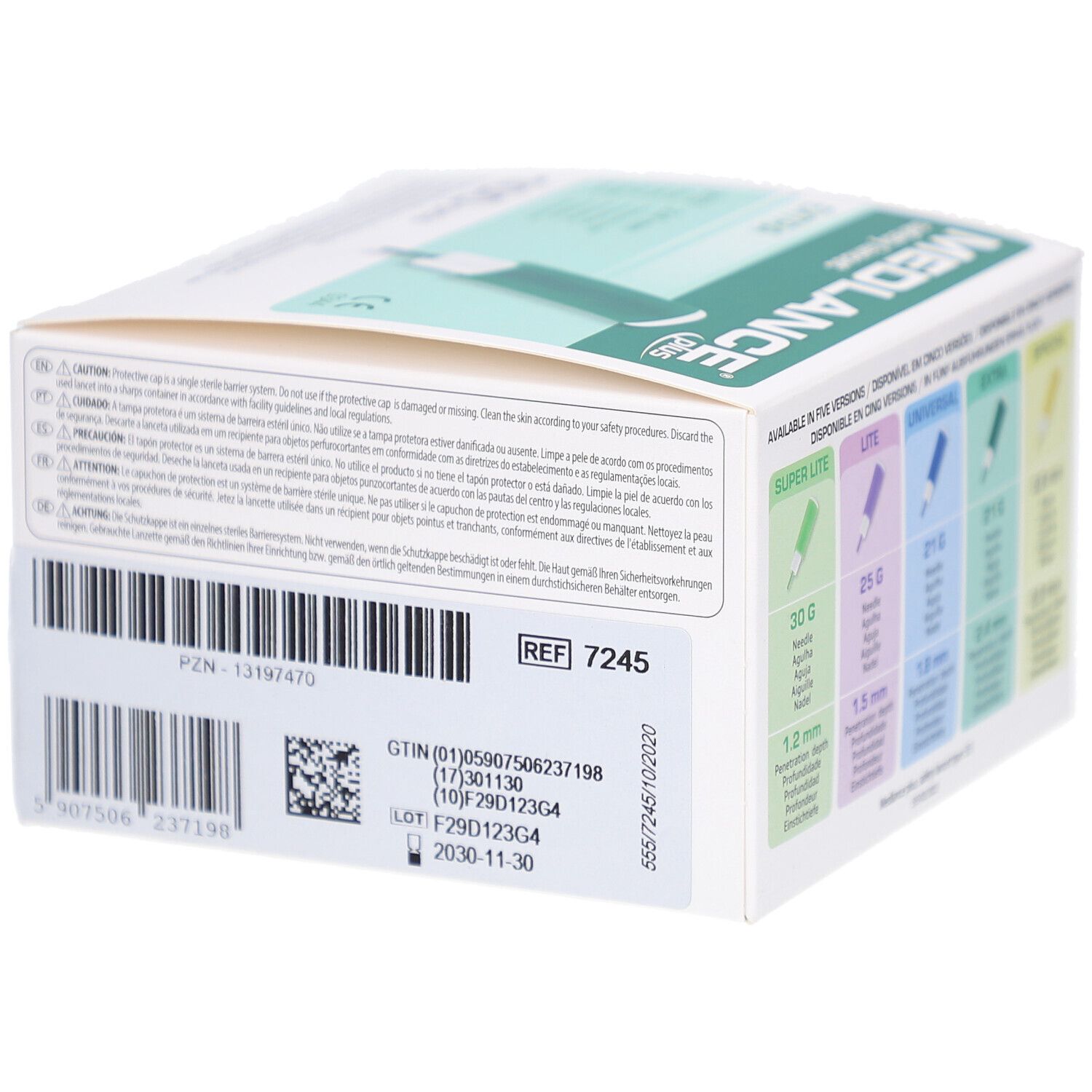MEDLANCE plus Extra Sicherheitslanzetten 21 G 2,4 mm