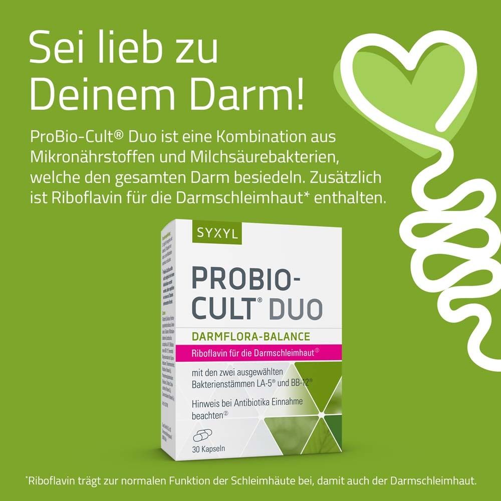 SYXYL PROBIO-CULT® DUO zurtäglichen Darmpflege