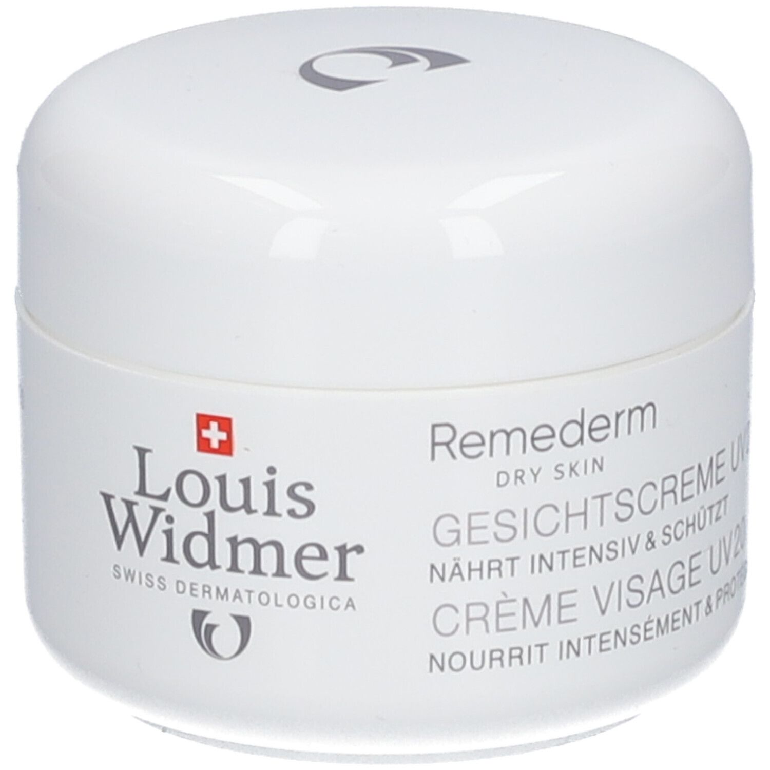 Louis Widmer Remederm Gesichtscreme UV 20 unparfümiert