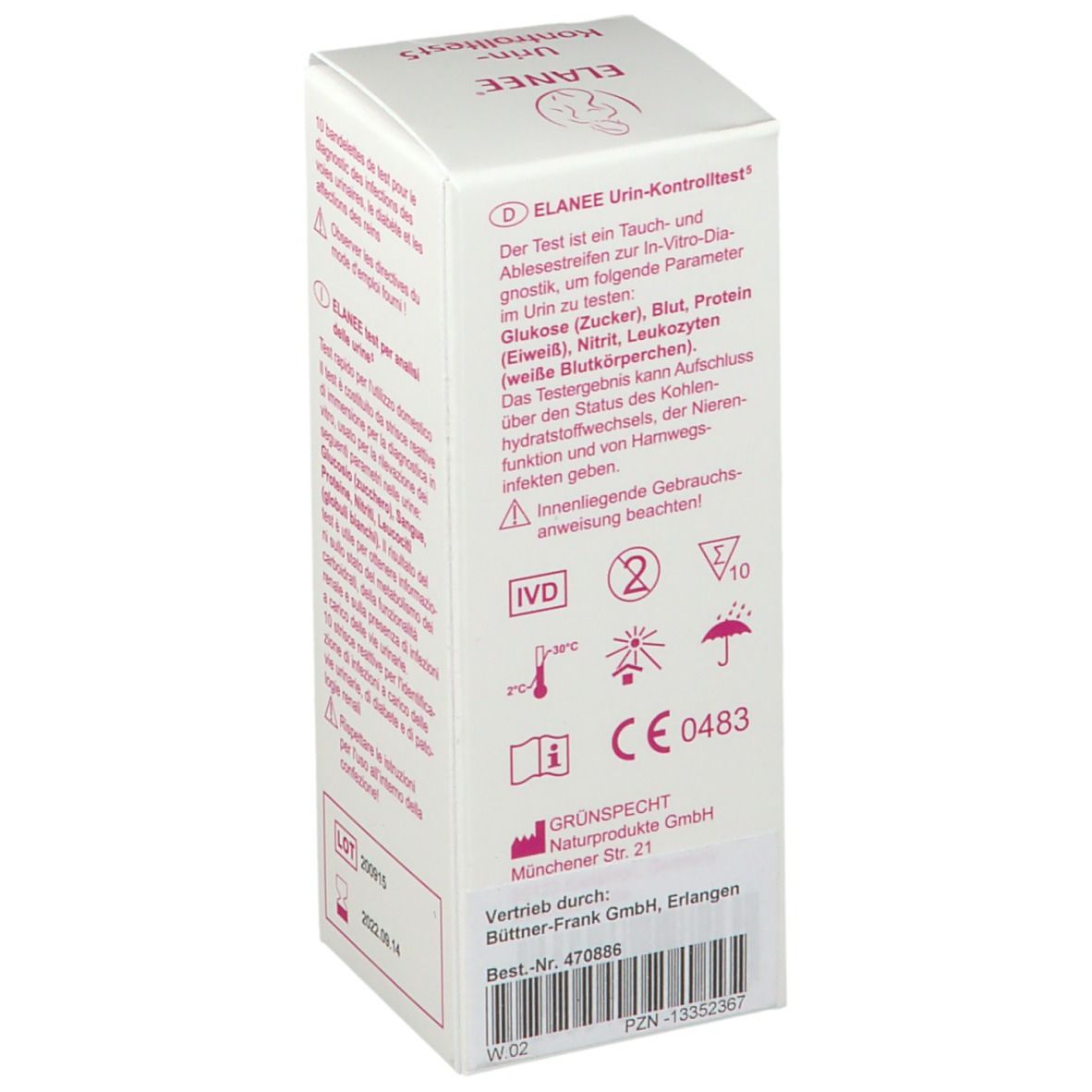 ELANEE® Urin-Kontrolltest