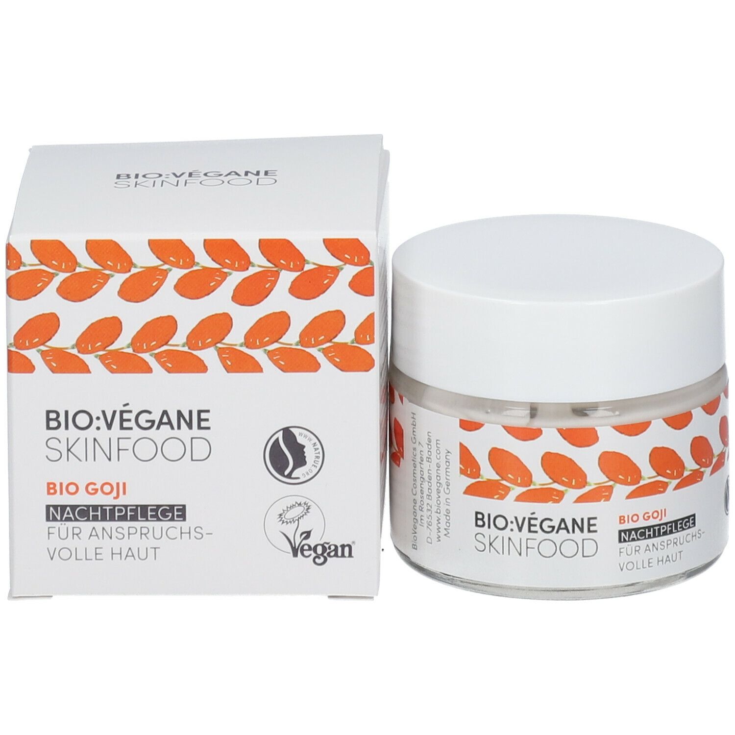BIO VÉGANE SKINFOOD BIO GOJI Nachtpflege