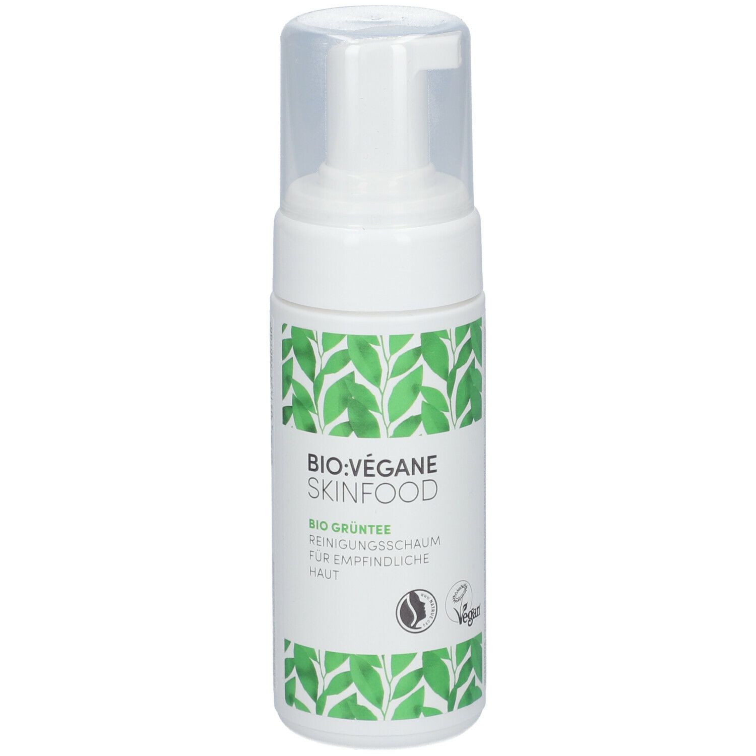 BIO VÉGANE SKINFOOD BIO GRÜNTEE Reinigungsschaum