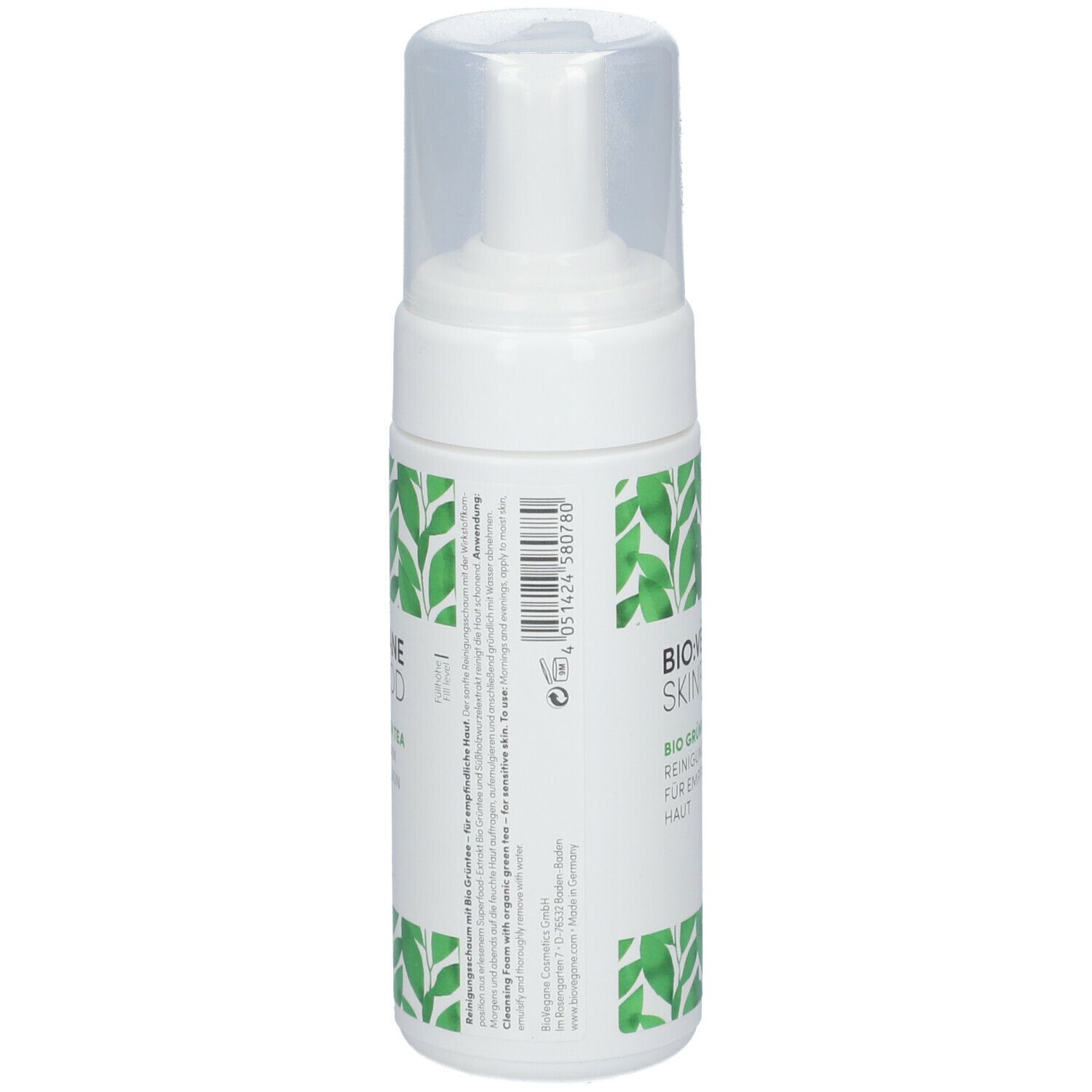 BIO VÉGANE SKINFOOD BIO GRÜNTEE Reinigungsschaum
