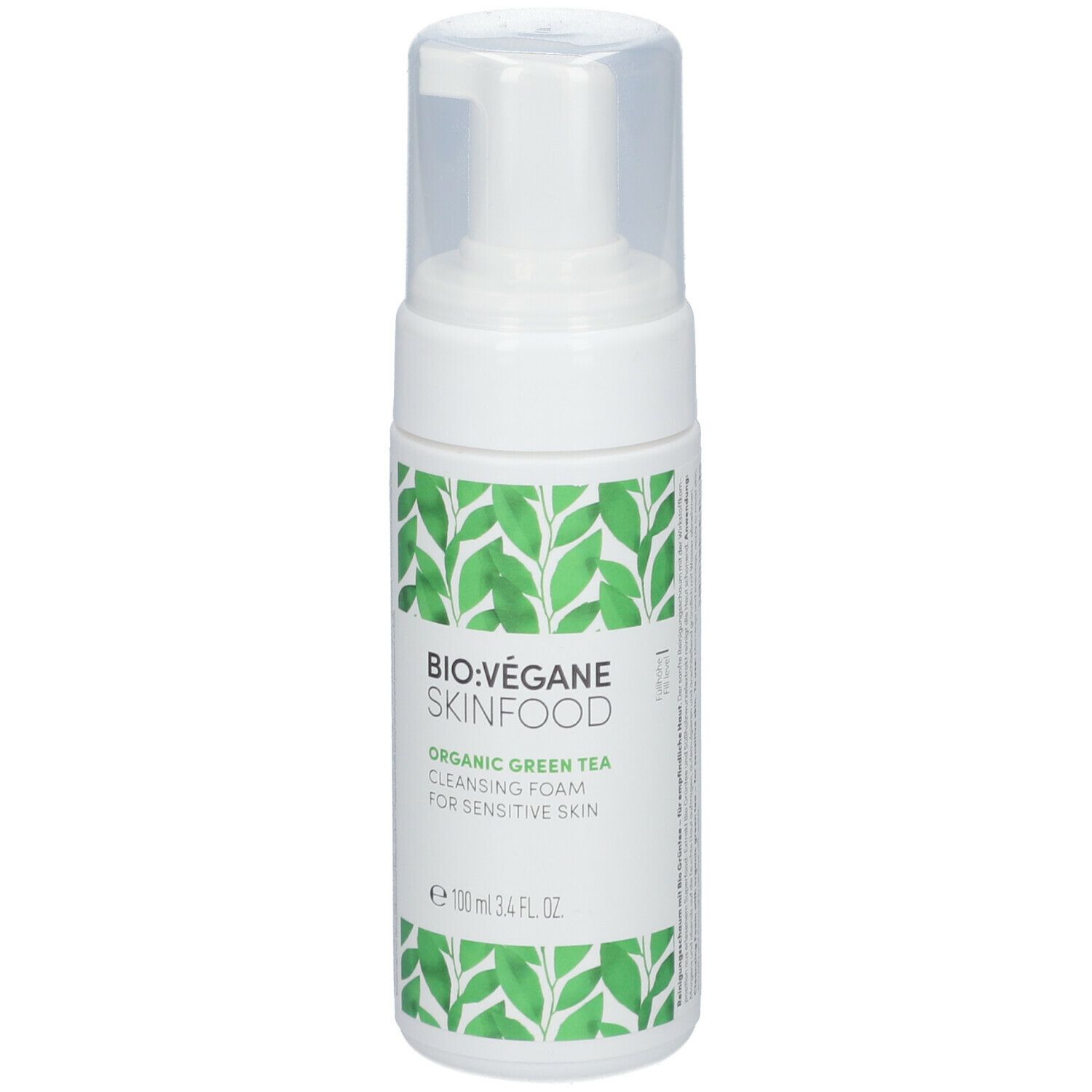 BIO VÉGANE SKINFOOD BIO GRÜNTEE Reinigungsschaum