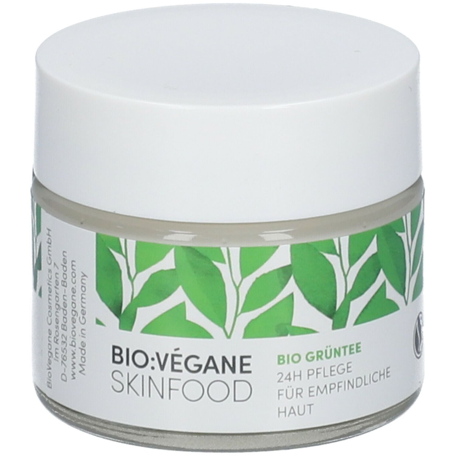 BIO VÉGANE SKINFOOD BIO GRÜNTEE 24h Pflege