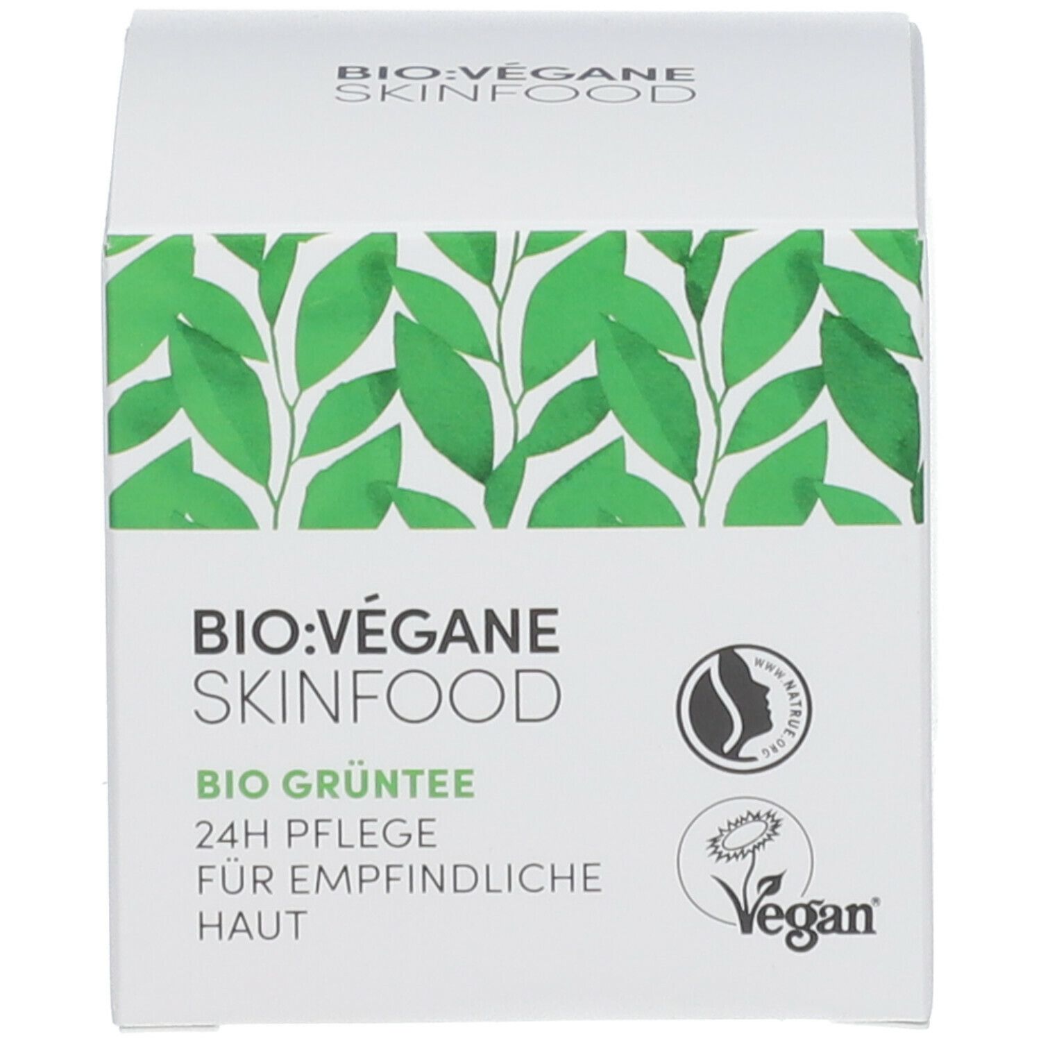 BIO VÉGANE SKINFOOD BIO GRÜNTEE 24h Pflege