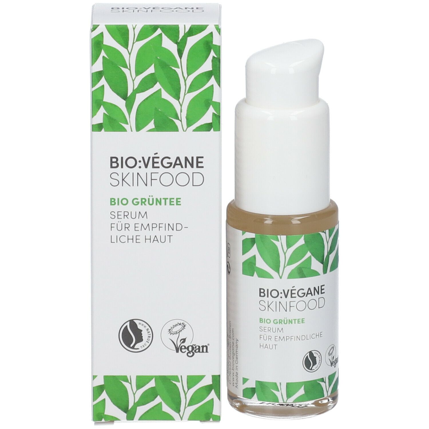 BIO VÉGANE SKINFOOD BIO GRÜNTEE Serum