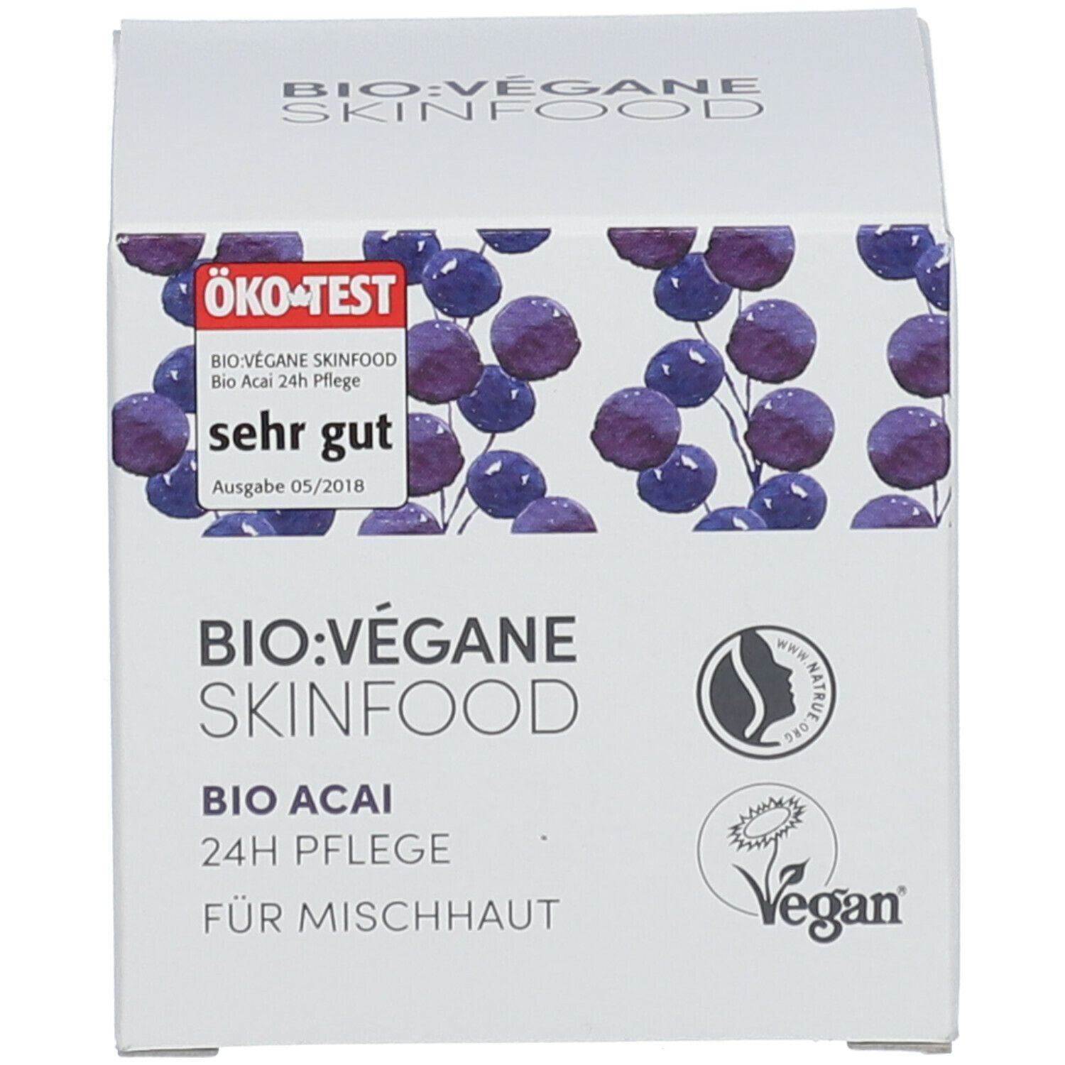 BIO VÉGANE SKINFOOD BIO ACAI 24h Pflege