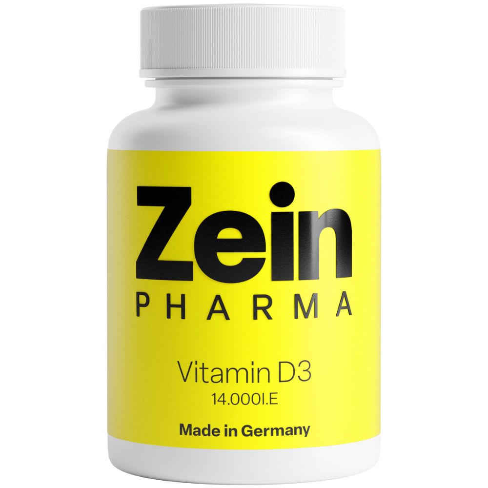 ZeinPharma® Vitamin D3 Kapseln 14.000 I.E. Softgel