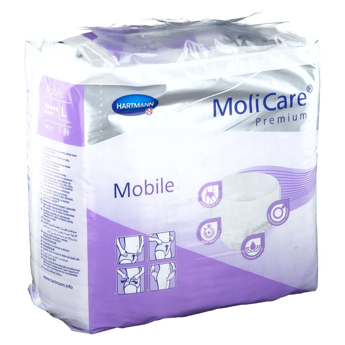 MoliCare® Premium Mobile 8 Tropfen Gr. L