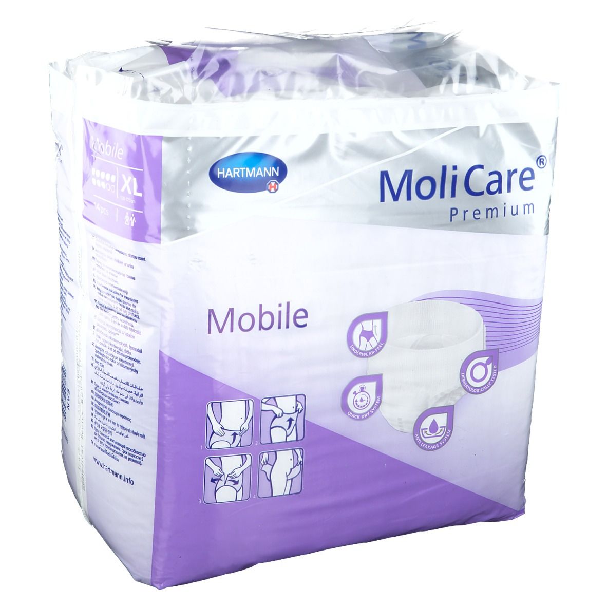 MoliCare® Premium Mobile 8 Tropfen Gr. XL