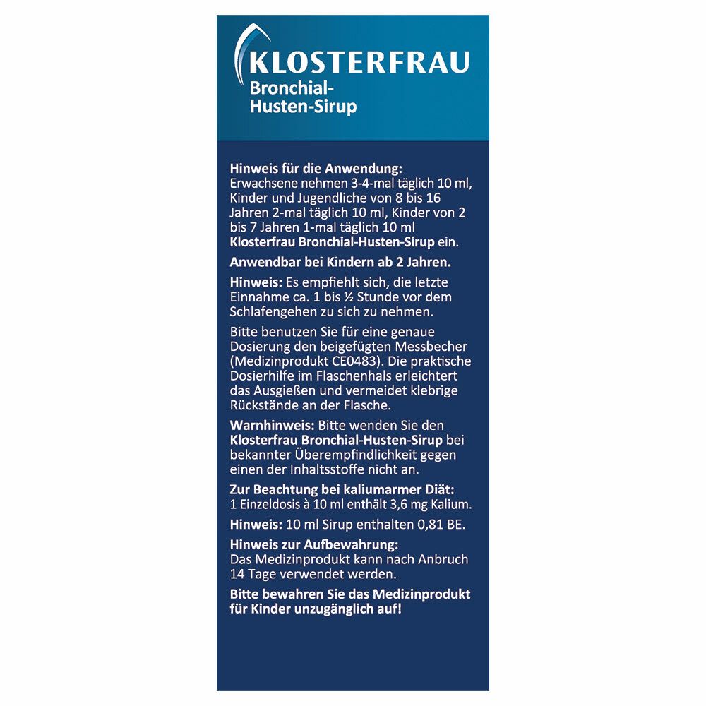 KLOSTERFRAU Bronchial-Husten-Sirup