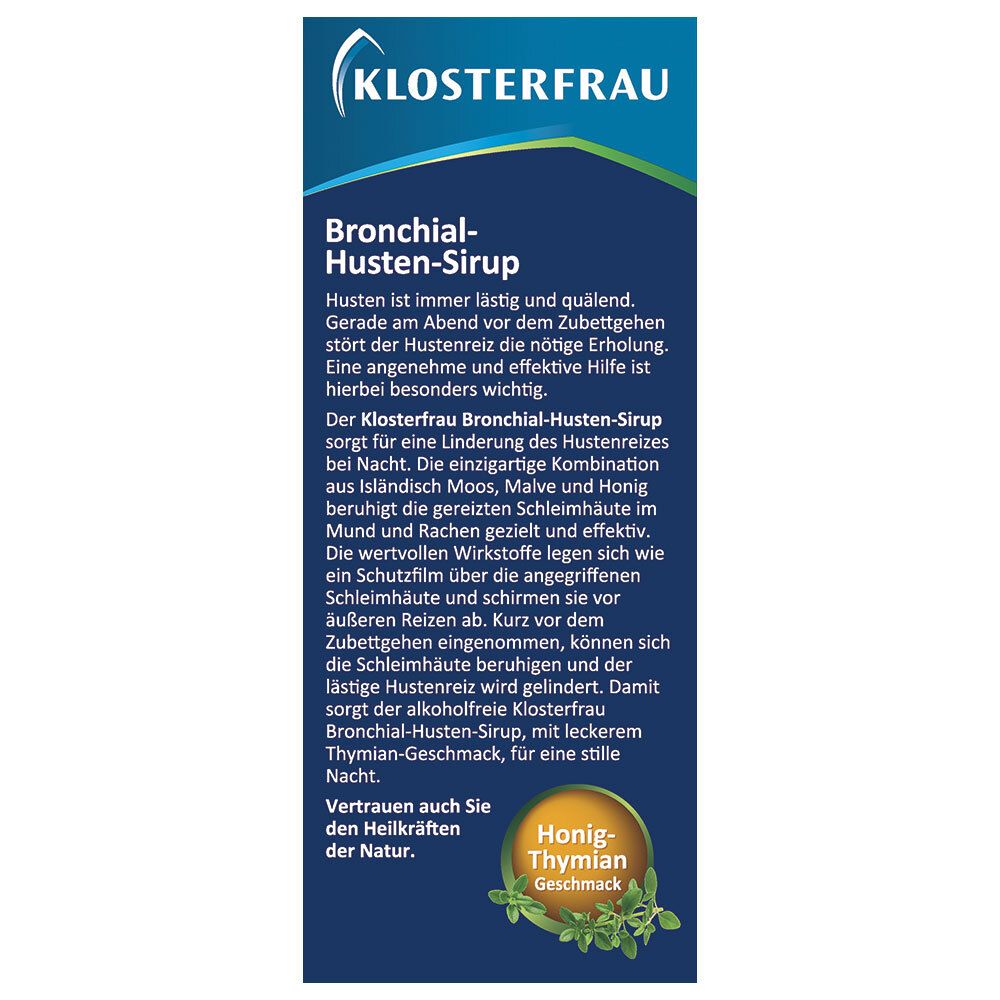 KLOSTERFRAU Bronchial-Husten-Sirup