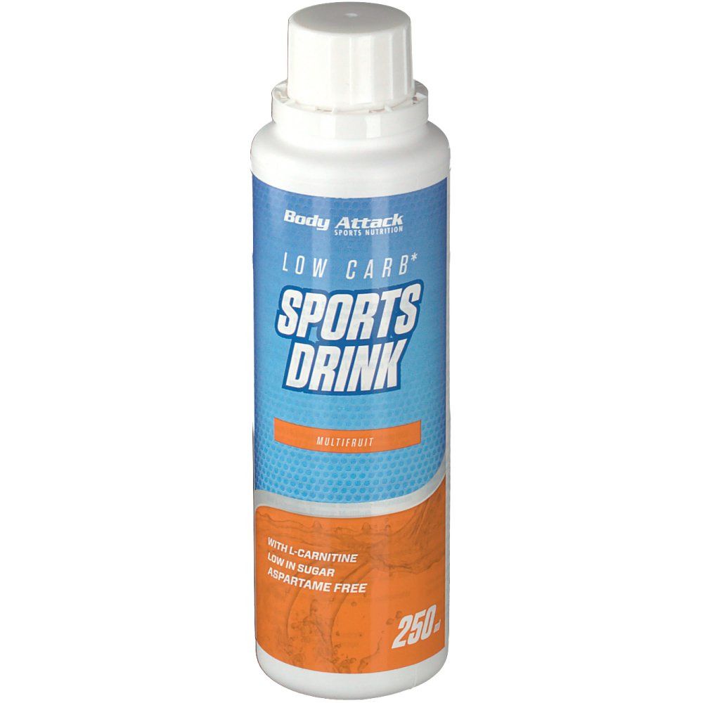 Body Attack Low Carb Sports Drink Multifruit