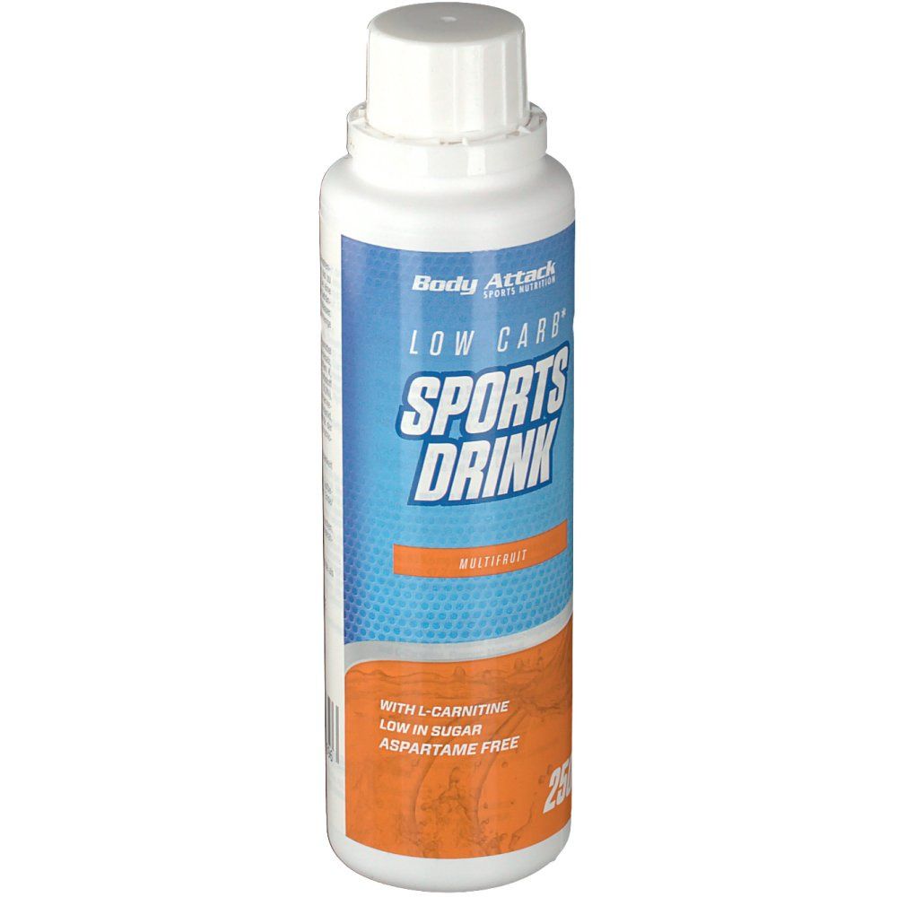 Body Attack Low Carb Sports Drink Multifruit