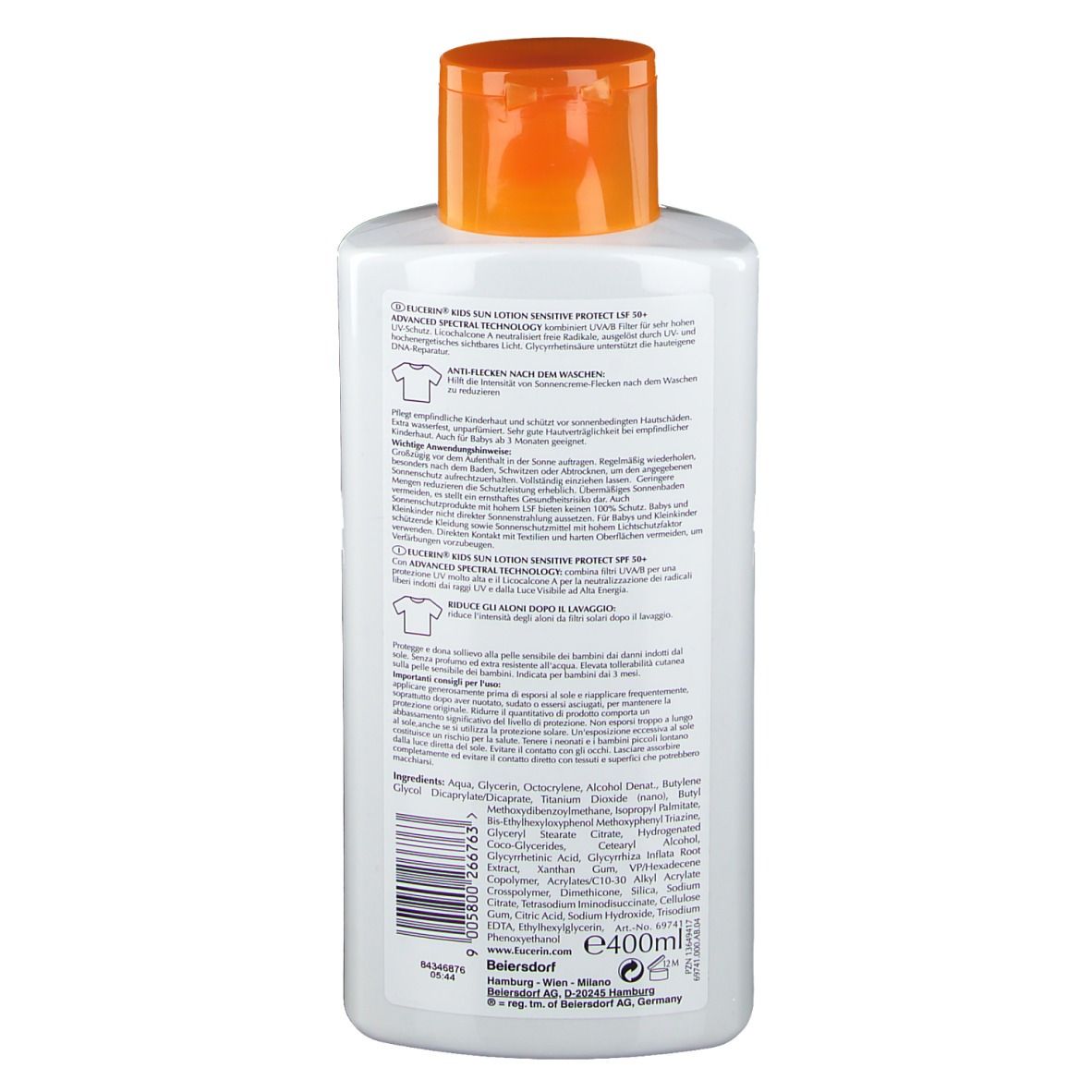 EUCERIN® Sensitive Protect Sun Kids Lotion Extra Light LSF 50+