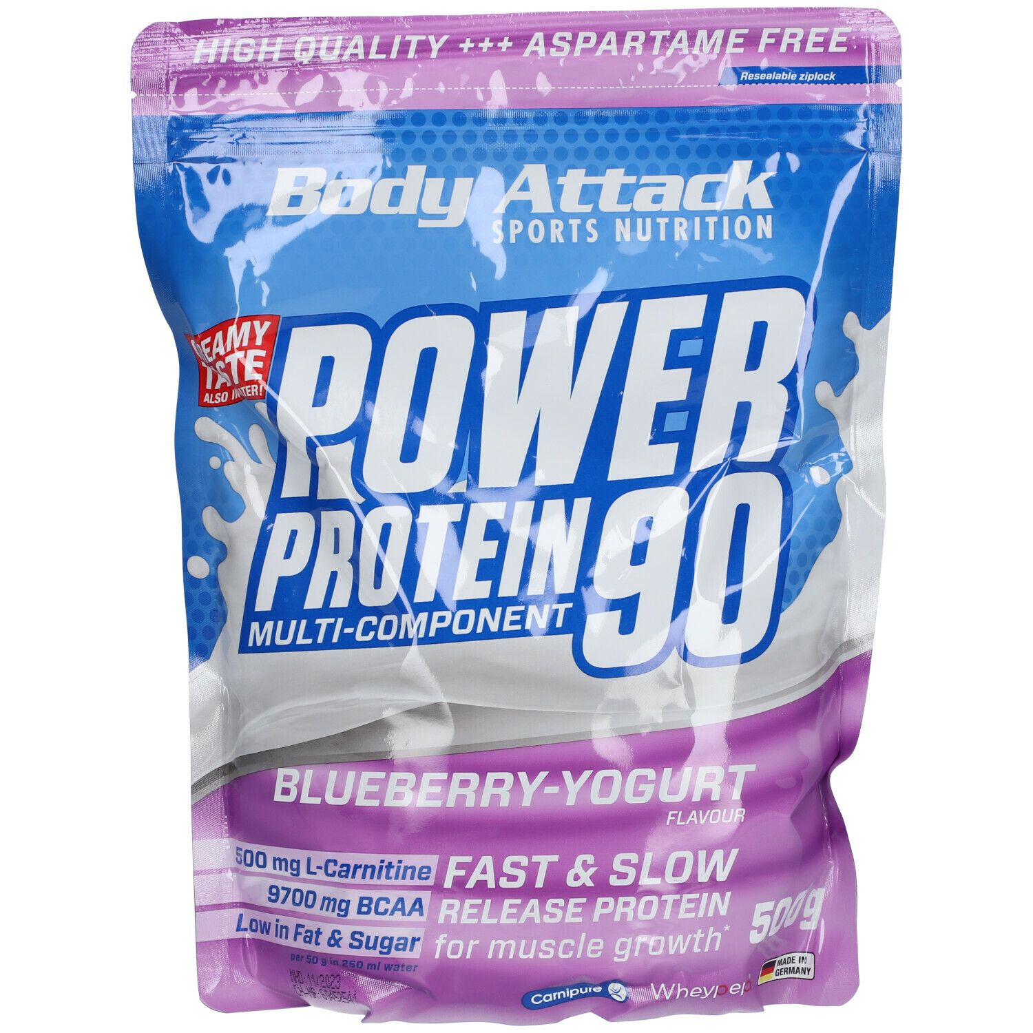 POWER PROTEIN 90 Blueberry Yogurt Cream