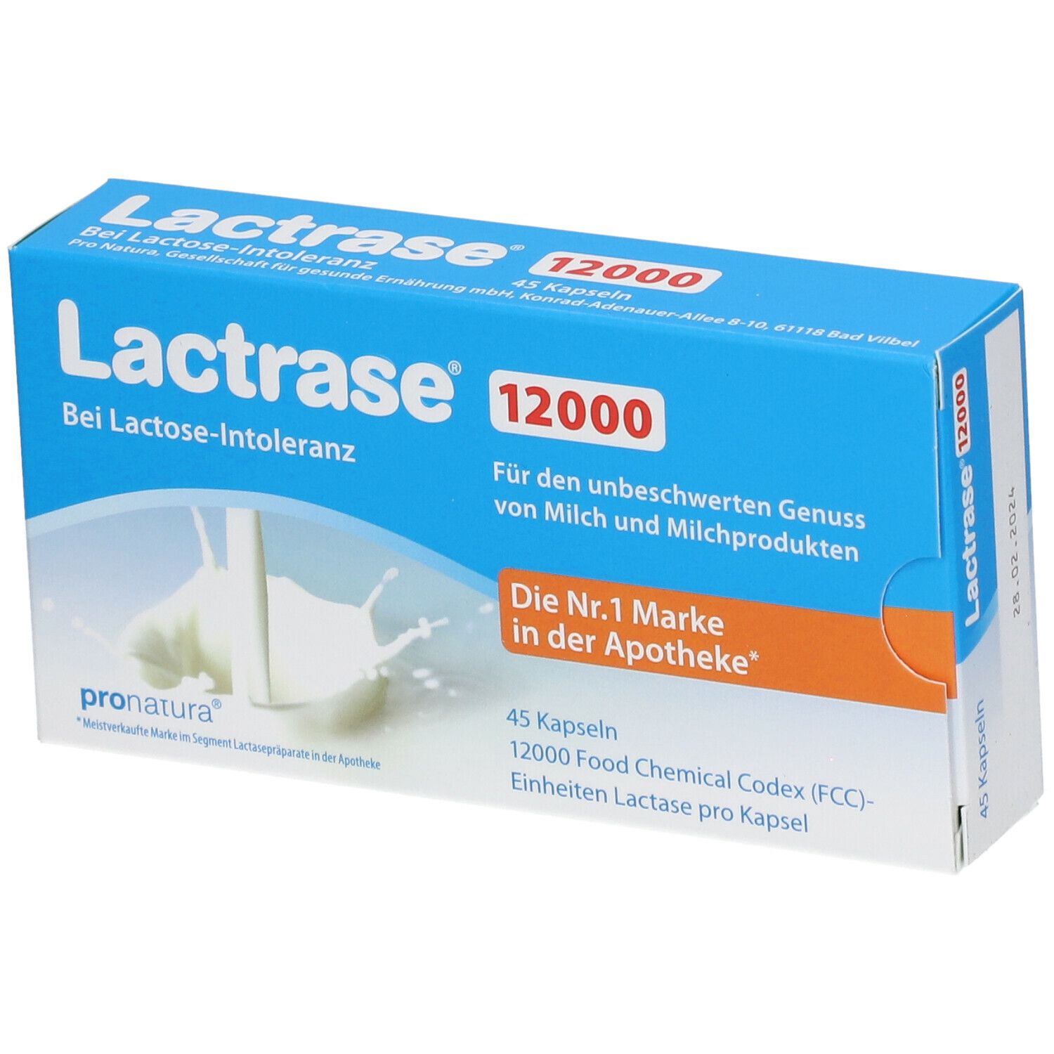 Lactrase® 12000 FCC Kapseln