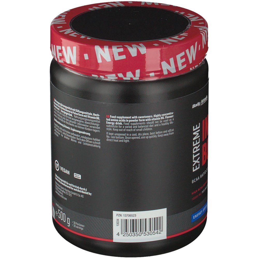 Body Attack Extreme Instant BCAA Energy Drink